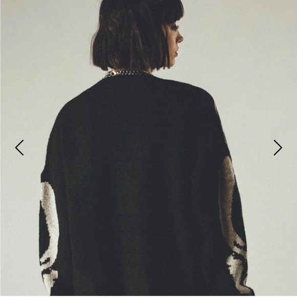 Other UK Skeleton Cardigan XS - Picture 5 of 8